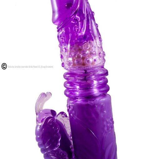 BAILE – ROTADOR UP & DOWN RABBIT LILA SUPERESTIMULADOR - intimamenities.com