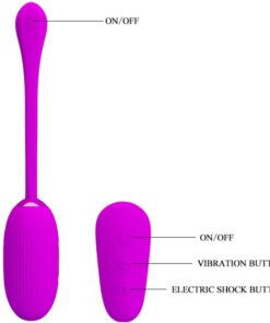 PRETTY LOVE – SHOCK FUN HUEVO VIBRADOR Y ELECTROSHOCK - intimamenities.com
