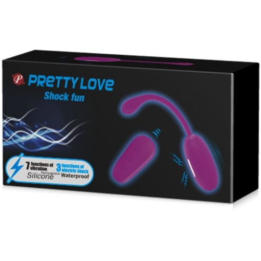 PRETTY LOVE – SHOCK FUN HUEVO VIBRADOR Y ELECTROSHOCK - intimamenities.com