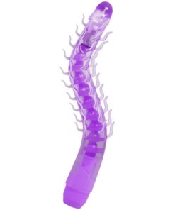 BAILE – FLEXI VIBE SENSUAL SPINE BENDABLE VIBRATING DILDO LILA 23.5 CM - intimamenities.com