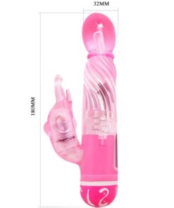 BAILE – VIBRADOR MULTIVELOCIDAD CON ESTIMULADOR LILA - intimamenities.com