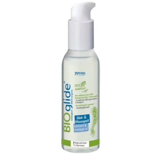 BIOGLIDE – LUBRICANTE ACEITE DE MASAJE ORGÁNICO 125 ML - intimamenities.com