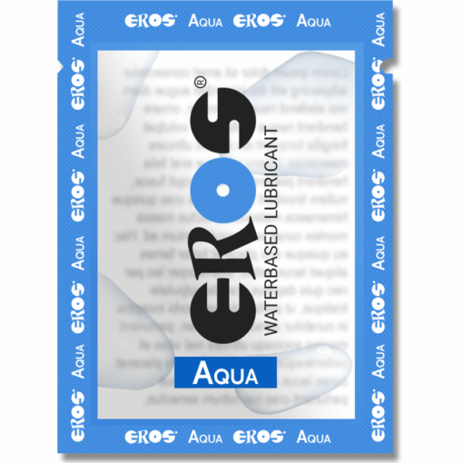EROS AQUA – LUBRICANTE BASE AGUA 4 ML - intimamenities.com