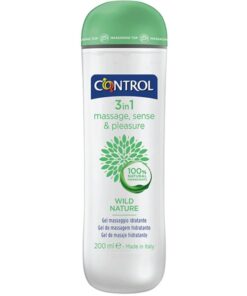 CONTROL – WILD NATURE GEL MASAJE 3 EN 1 200 ML - intimamenities.com