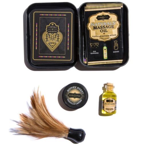 KAMASUTRA – WEEKENDER TIN KIT VANILLA CREAM VAINILLA - intimamenities.com