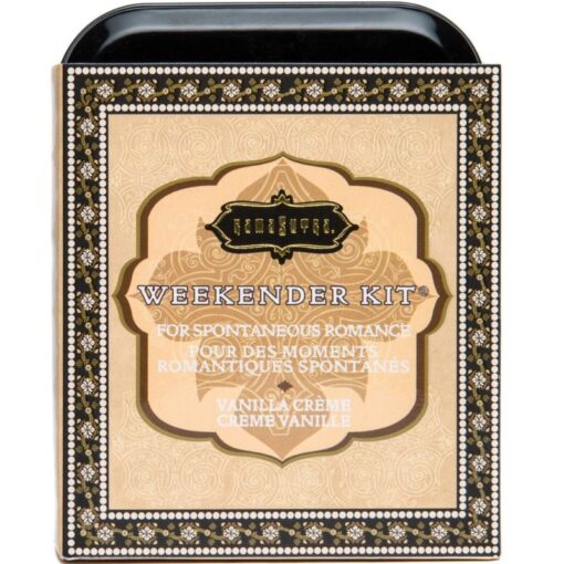 KAMASUTRA – WEEKENDER TIN KIT VANILLA CREAM VAINILLA - intimamenities.com