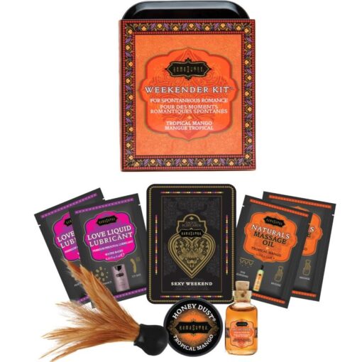 KAMASUTRA – WEEKENDER TIN KIT MANGO TROPICAL - intimamenities.com