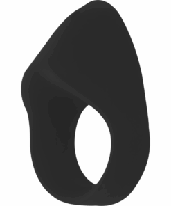 INTENSE – OTO ANILLO VIBRADOR RECARGABLE NEGRO - intimamenities.com