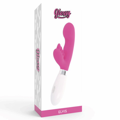 GLOSSY – RABBIT ELVIS ROSA - intimamenities.com