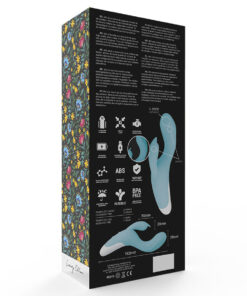 MIA – DRESDE VIBRADOR AZUL TURQUESA - intimamenities.com