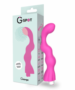 G-SPOT – GEORGE VIBRADOR PUNTO G ROSA CHICLE - intimamenities.com