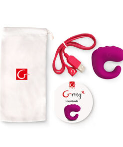 G-VIBE – FUN TOYS GRING ANILLO VIBRADOR XL SWEET RASPBERRY - intimamenities.com