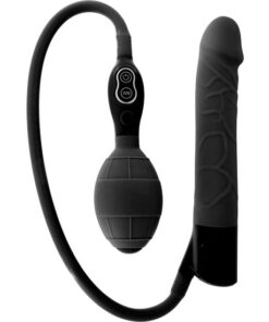 SEVEN CREATIONS – VIBRADOR HINCHABLE NEGRO - intimamenities.com