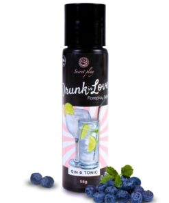 SECRETPLAY – LUBRICANTE DRUNK IN LOVE GIN&TONIC 60 ML - intimamenities.com