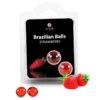 SECRETPLAY – BRAZILIAN BALLS FRESAS SET 2 BOLAS - intimamenities.com