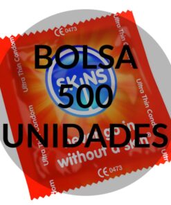 SKINS – PRESERVATIVO ULTRA FINO BOLSA 500 UDS - intimamenities.com