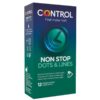 CONTROL – NONSTOP PUNTOS Y ESTRIAS PRESERVATIVOS 12 UNIDADES - intimamenities.com