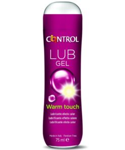 CONTROL – LUB GEL LUBRICANTE EFECTO CALOR 75 ML - intimamenities.com