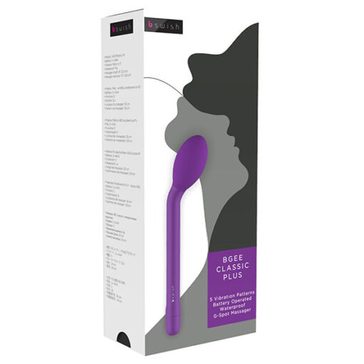 B SWISH – MASAJEADOR BGEE CLASSIC PLUS LILA - intimamenities.com