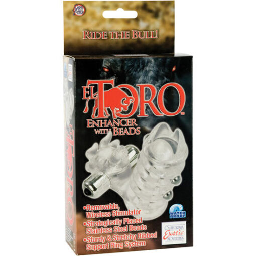 CALEXOTICS – FUNDA PENE CON VIBRADOR PARA CLITORIS - intimamenities.com