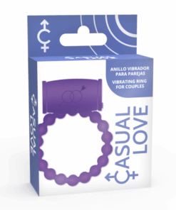CASUAL LOVE – 25 ANILLO VIBRADOR PAREJAS VIOLETA - intimamenities.com