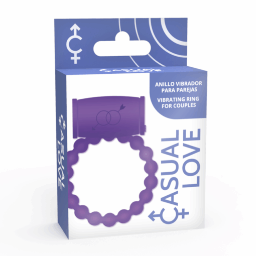 CASUAL LOVE – 25 ANILLO VIBRADOR PAREJAS VIOLETA - intimamenities.com