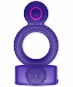 CASUAL LOVE – RING DOUBLE PLEASURE ANILLO LILA - intimamenities.com