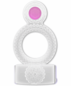 CASUAL LOVE – RING DOUBLE PLEASURE ANILLO TRANSPARENTE - intimamenities.com