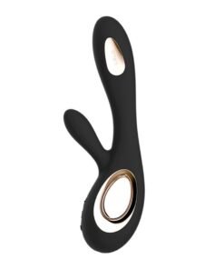 LELO – SORAYA WAVE VIBRADOR RABBIT NEGRO - intimamenities.com