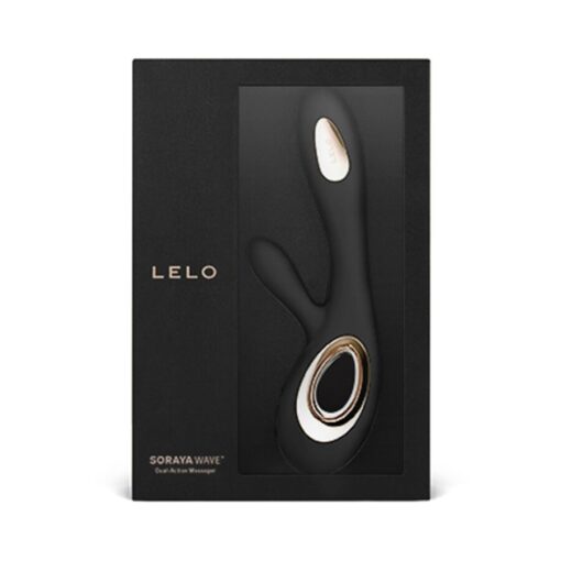 LELO – SORAYA WAVE VIBRADOR RABBIT NEGRO - intimamenities.com