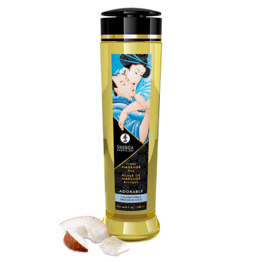 SHUNGA – ACEITE DE MASAJE ERÓTICO ADORABLE 240 ML - intimamenities.com
