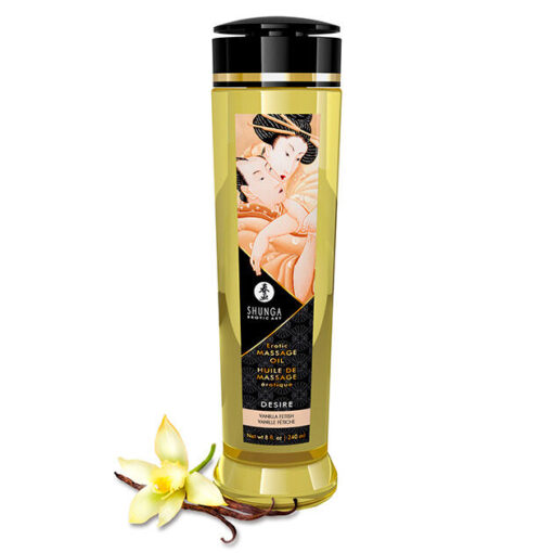 SHUNGA – ACEITE DE MASAJE ERÓTICO DESEO 240 ML - intimamenities.com