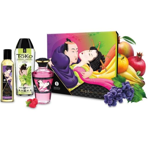 SHUNGA – KIT FRUITY KISSES COLLECTION - intimamenities.com