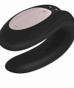 SATISFYER – DOUBLE JOY CON APP ORO NEGRO - intimamenities.com