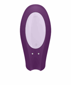 SATISFYER – DOUBLE JOY CON APP MORADO - intimamenities.com