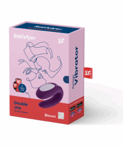 SATISFYER – DOUBLE JOY CON APP MORADO - intimamenities.com