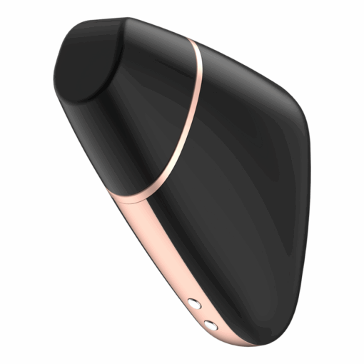 SATISFYER – LOVE TRIANGLE ESTIMULADOR Y VIBRADOR NEGRO - intimamenities.com