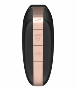 SATISFYER – LOVE TRIANGLE ESTIMULADOR Y VIBRADOR NEGRO - intimamenities.com