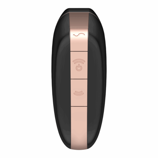SATISFYER – LOVE TRIANGLE ESTIMULADOR Y VIBRADOR NEGRO - intimamenities.com