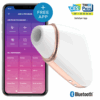 SATISFYER – LOVE TRIANGLE ESTIMULADOR Y VIBRADOR BLANCO - intimamenities.com