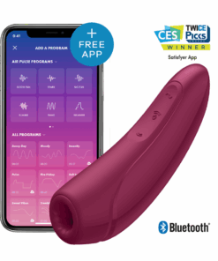 SATISFYER – CURVY 1 + ROJO ROSADO - intimamenities.com