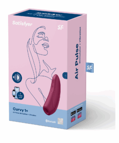 SATISFYER – CURVY 1 + ROJO ROSADO - intimamenities.com