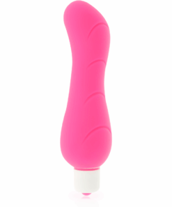 DOLCE VITA – G-SPOT VIBRADOR SILICONA ROSA - intimamenities.com