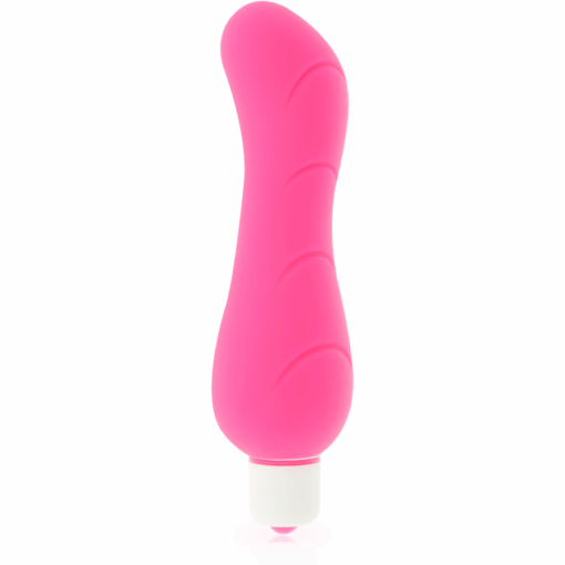 DOLCE VITA – G-SPOT VIBRADOR SILICONA ROSA - intimamenities.com