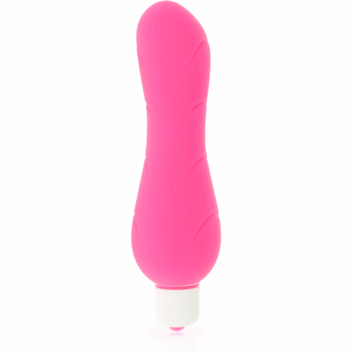 DOLCE VITA – G-SPOT VIBRADOR SILICONA ROSA - intimamenities.com