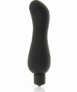 DOLCE VITA – G-SPOT VIBRADOR SILICONA NEGRO - intimamenities.com