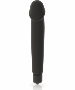 DOLCE VITA – REALISTIC VIBRADOR SILICONA NEGRO - intimamenities.com