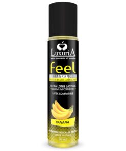 INTIMATELINE – LUXURIA FEEL LUBRICANTE BASE AGUA PLATANO 60 ML - intimamenities.com