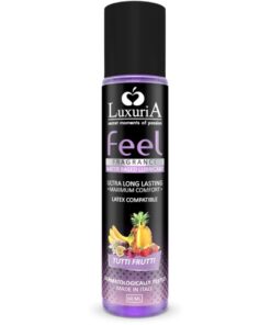 INTIMATELINE – LUXURIA FEEL LUBRICANTE BASE TUTTI FRUTI 60 ML - intimamenities.com