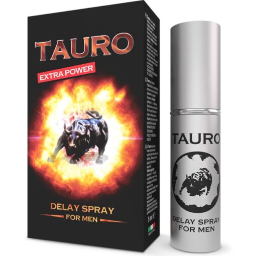 TAURO – EXTRA SPRAY RETARDANTE PARA HOMBRES 5 ML - intimamenities.com